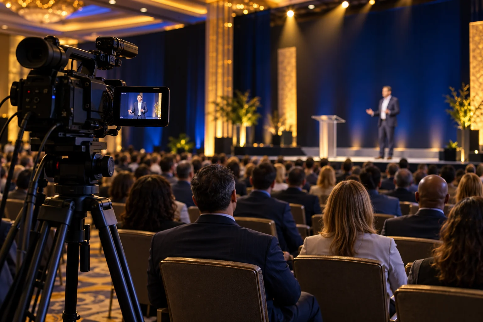 Convention presentation setting